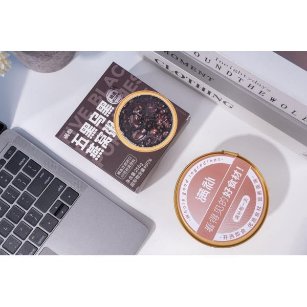 Instant bird's nest meal replacement porridge Five Black Elements Bird's Nest Porridge Strengthen Body And Fight Fatigue Rich In Dietary Fiber