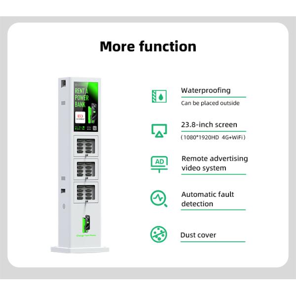 24-48slots Waterproof Mobile Power Overseas Shared Rental Station Suitable for the United States the United Kingdom and Brazil
