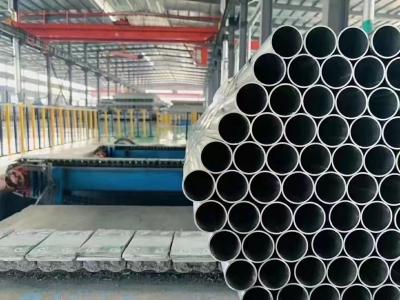 O mergulho quente oco de tubulação de aço do MS ERW galvanizou a tubulação de aço ASTM A106 A36 A53 1,0033 BS 1387