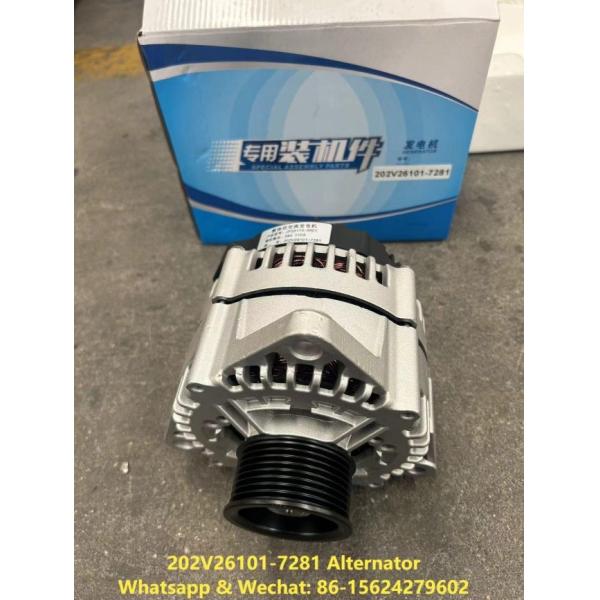 Альтернатор 202V26101-7281 WEICHAI Части двигателя Альтернаторная сборка Альтернаторный генератор Weichai