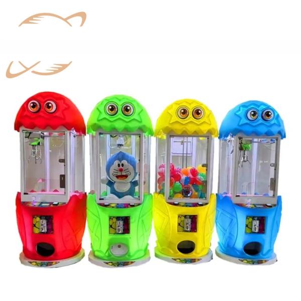 Maquina de juego de muñecas de garra de peluche con monedas Dreamland Máquina de juego de grúa mágica de huevo para la venta