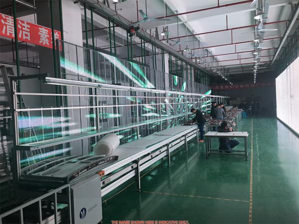 P3.91mm Transparent Led Curtain Display High-Definition Glass LED Screen Wall