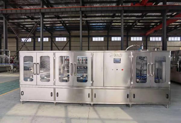 Customized Design Plastic Bottle Filling Machine 5L - 10L Pure Water Drinking 1.6KW