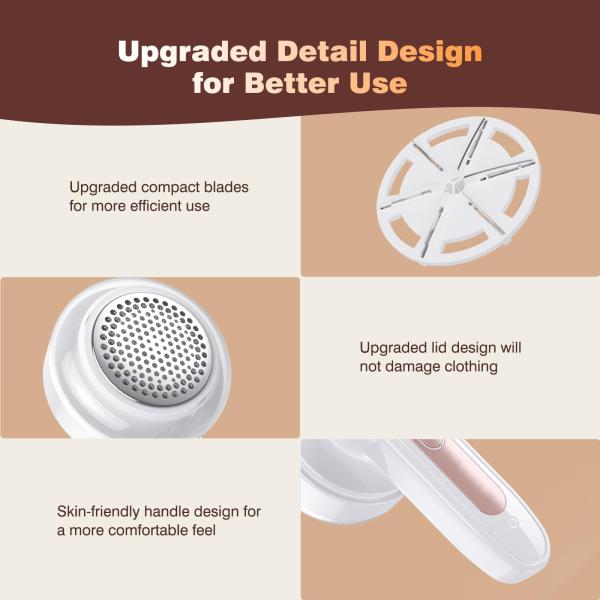 Manual Operation Lint Remover for Portable Mini Electric Fabric Shaver