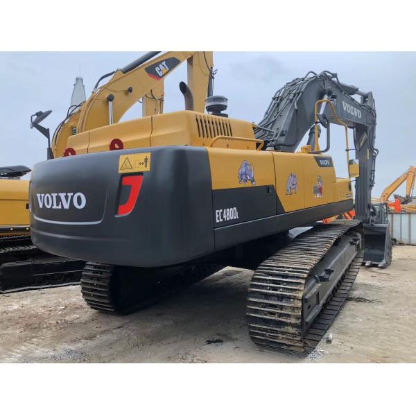 Шанхайская Эксплуатационная 48-тонная Volvo 480 экскаватор с оригинальным гидравлическим цилиндром и поставщиками