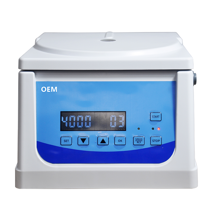 Economic Desktop 4000rpm Lab Centrifuge TD4D 2200xg Compact Size for Small Laboratory and Blood Testing
