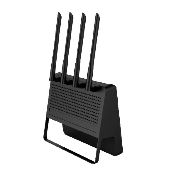 Dualband Fastest Wifi 6 Mesh Router Gigabit 1800Mbps Black Color For Home