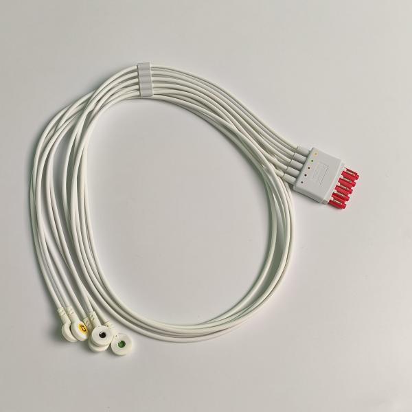 Philip CBL 5 Lead Snap Chest IEC,ICU,REF M1604A PN 989803144921