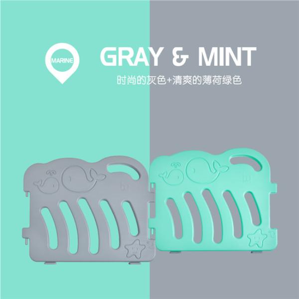 Plastic Baby Safety Playpen Indoor HDPE Material Prevent Injuries Function