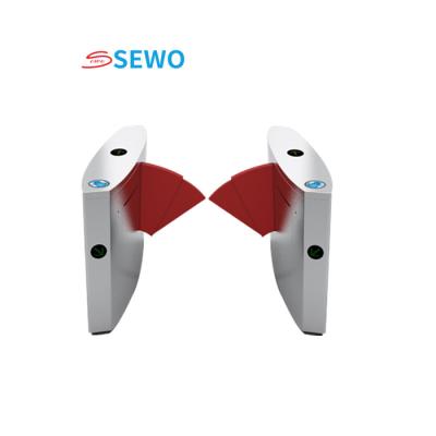 900mm alargada porta de barreira de flap pedonal para controle de acesso de pedestres