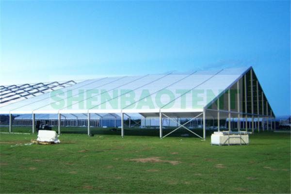 Big Pvc Carpas Outdoor Event Tent 50x100 M For Festival Guests Anti - Rust Surface