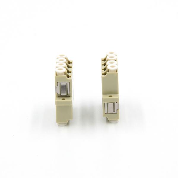 FTTH Optical Fiber LC Upc Adapter Multimode Quad Om1 Om2 Quad Coupler