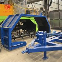 Agriculture Machine de fabrication de compost engrais organiques machine à tourner le compost tirée par tracteur
