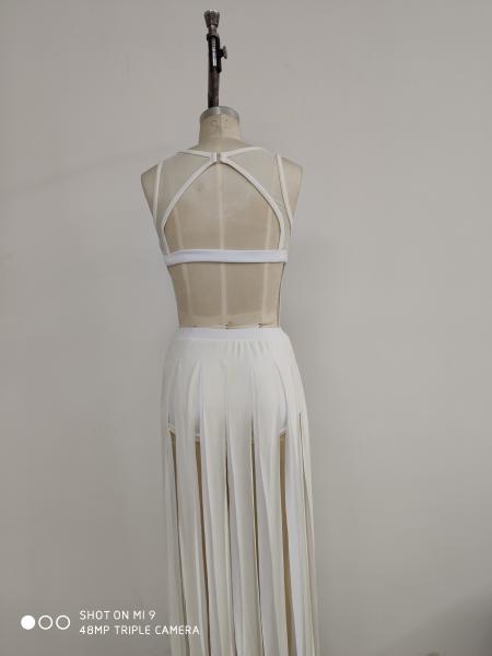 White Girls Exotic Dancewear 80cm - 95cm  Xsc Size Oem Service