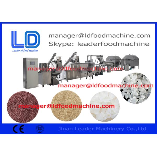 Low consumption  Extruded Artificial Rice Making Machine