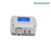 Émetteur de pression différentielle à écran LCD de 0 à 10 V pour climatisation