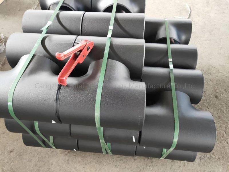 Батт ANSI ASME B16.9 сварил тройник углерода штуцеров трубы равный неравный XS стальной уменьшая
