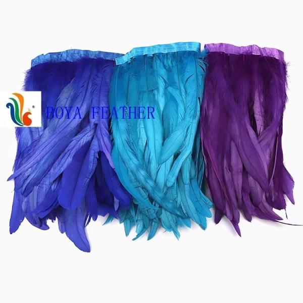 Carnival costumes rooster coque feather fringe trimming
