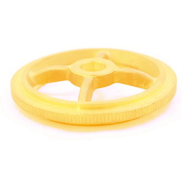 50*50 Hot Forged Parts Hand Wheel Brass / Copper Connector Customized OEM
