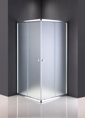 cadre en aluminium de quart de cercle de 800x800x1900mm de clôture faisante le coin de douche