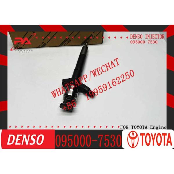 Оригинальный новый инжектор 095000-7530 23670-59025 Инжекторы дизельного топлива для двигателя DENSO Toyota Land Cruiser 200 23670-59031