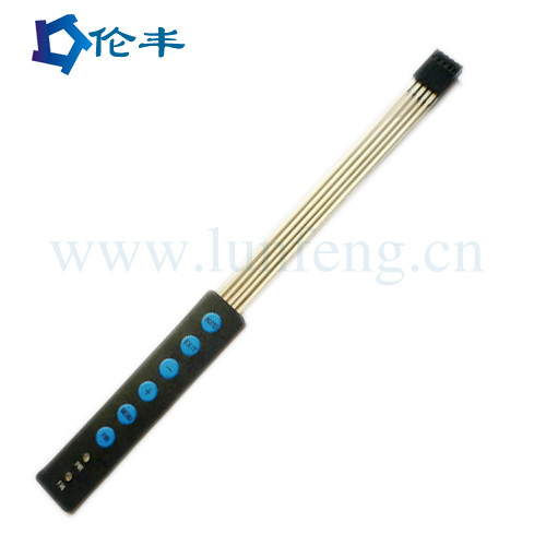 OEM FPC Membrane Keypad Highly Durable Customizable Computer Keyboard