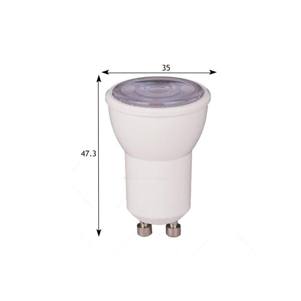 Home Office LED Light Source MR11 GU10 4W 35mm Dia Spot Light 36D Beam Angle 12V/85-240V