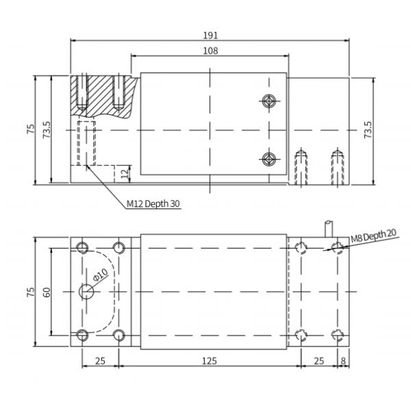 50kg To 1000 Kg Load Sensor Single Point Dynamic Load Cell For Sale