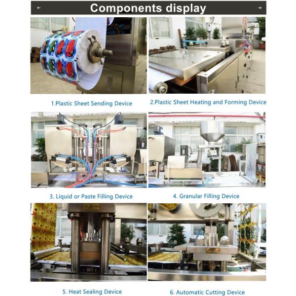 Машина для упаковки шоколадных яичных пузырей с небольшим отпечатком 6500*1000*1800 мм