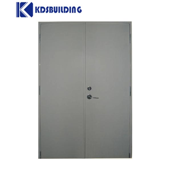 KDSBuilding custom cheap manufacturer Low Price Modern Front Exterior Steel simple Safe Home Door Industrial Security Doors