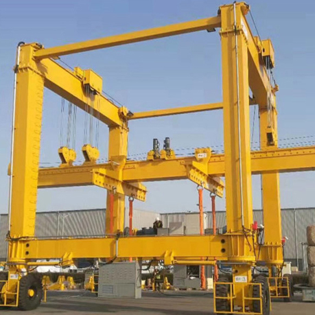 Best Condition RTG Double Girder Container Gantry Crane 30 Ton 40 Ton 60 Ton Customized Pendent Cabin Control