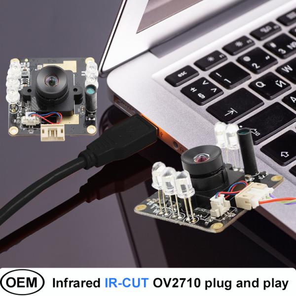 OV2710 2MP HD Infrared Night Vision Camera Module USB 1080P Fixed Focusing