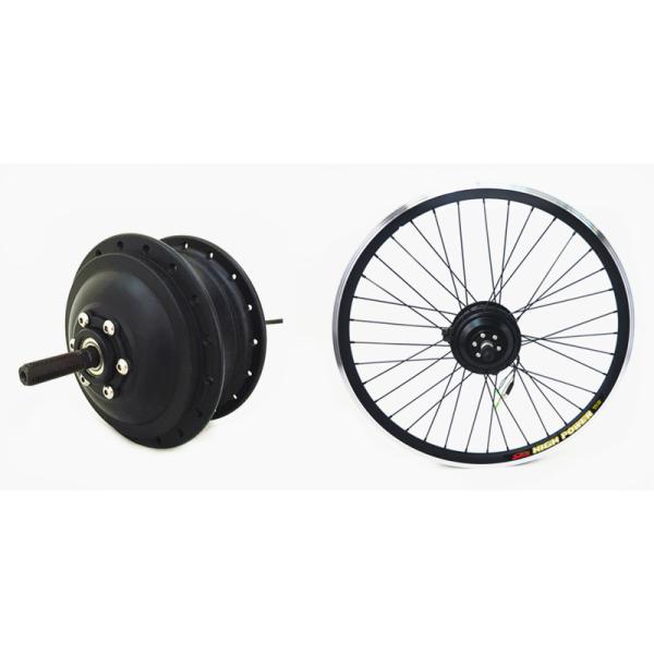 Electric Bike Hub Motor For Electric Bicycles , Left / Right Cable Location
