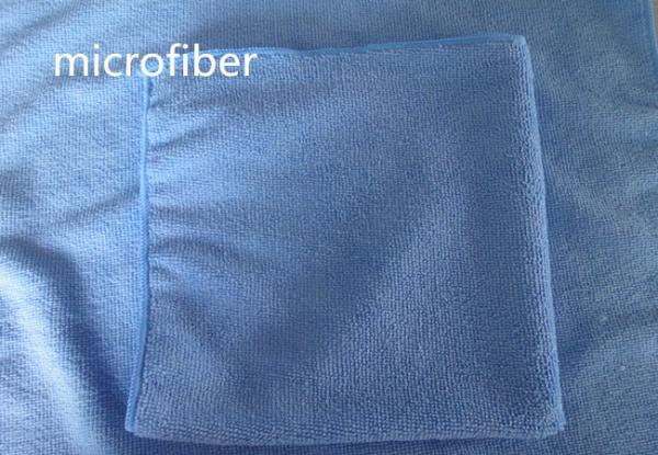 Toalha de prato de Microfiber carro absorvente da cozinha do azul 8020 de 40 * de 40cm que limpa toalhas de Terry