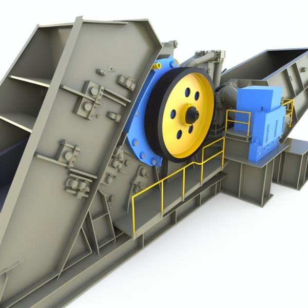 Trituradora de mandíbulas para trituración de alta resistencia de piedras y minerales Tamaño de alimentación 0-950mm 2035*1921*2000mm