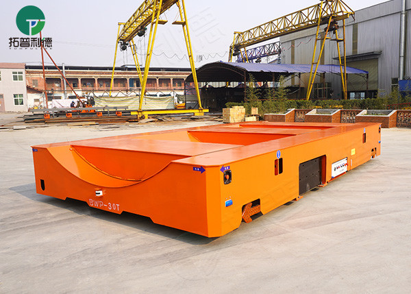 PU Wheel Trackless Electric Moving Cart Trolley