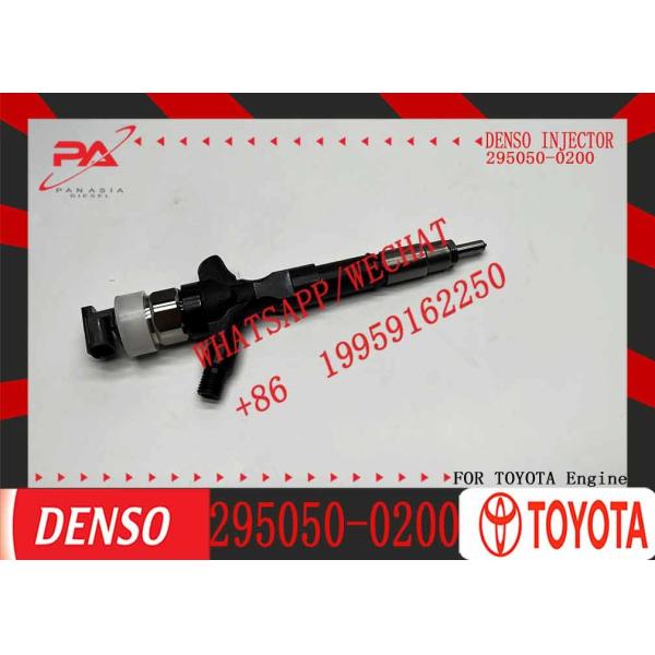 Partes de repuesto para motores diesel Inyector de tren común 23670-30400 Inyector de combustible diesel 295050-0200 295050-0201