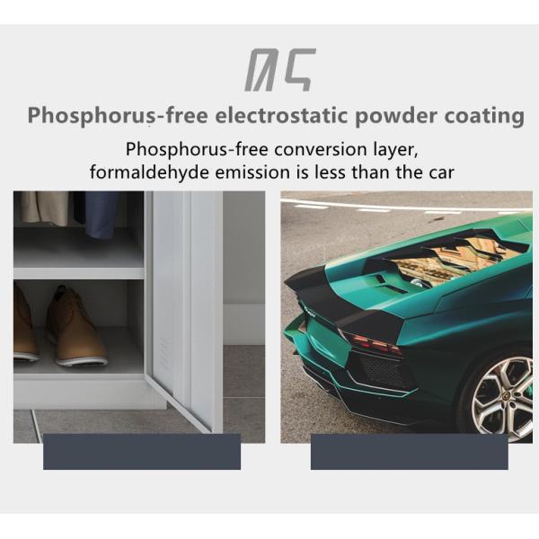 Two Tier Steel Medicine Display Cabinet Office Furniture For Employee