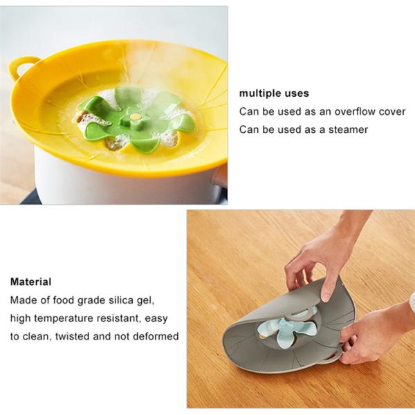 New product universal silicone pot pan lid cookware sets