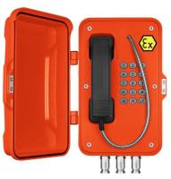 Telefono VoIP a prueba de explosión de aluminio fundido a presión IP66-IP67 para comunicación de voz