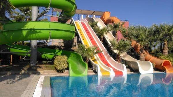 OEM Wate Aqua Amusement Park Swimming Pool Products Equipment Fiberglass Big Water Slide
