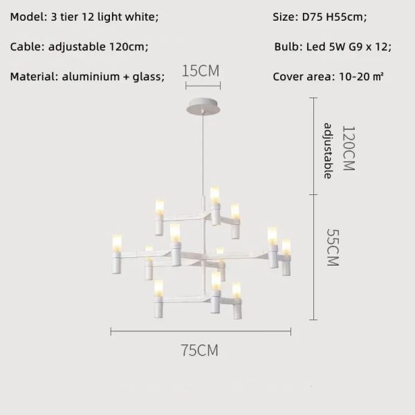 Creative Art Deco Pendant Lights Modern Luxury Chandeliers Crown Magnum Pendant（WH-AP-604）