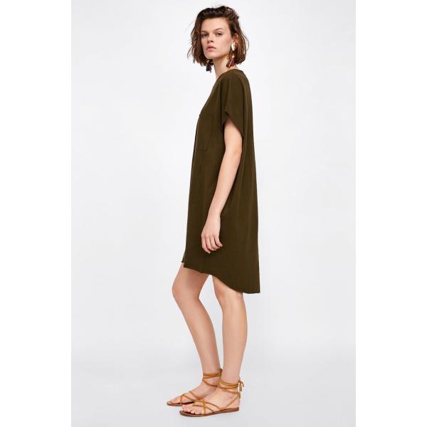 Fashion Women Summer Cotton T-shirt Dress