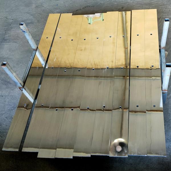 Carbon Steel Steam Blowing Target Plate ASME Standard Sand Blasting