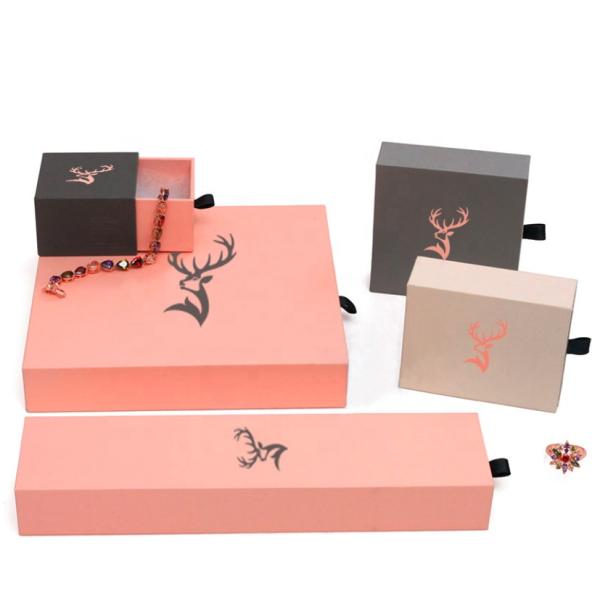 Recyclable Eco Friendly C2S Paper Luxury Jewellery Packaging Boxes