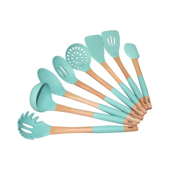 Частей Eco теплостойких утварей Kitchenaid шпателя силикона дружелюбные 10