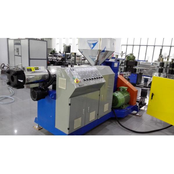 Шланг сада/заплетенная пряжа усилили линию штранг-прессования шланга ПВК, машину штранг-прессования трубы ПВК пластиковую