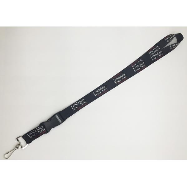 Recycled  Heavy Duty Lanyard / Dye Sublimation Lanyards With Portable Phone Attach