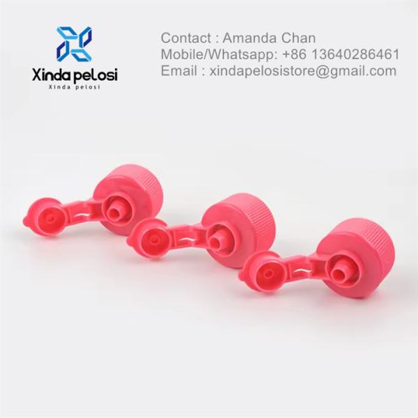 Custom Color Flip Top Plastic Caps Plastic Pp Flip Top Cap For Bottle Packing