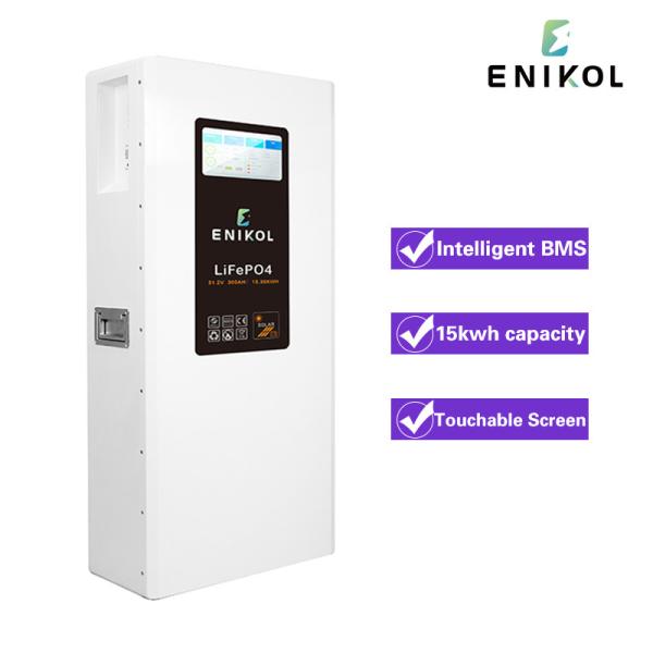 Home Solar 48V Lithium Battery Power with Smart Touchable Screen and Communication